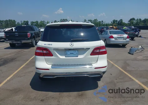 2013 Mercedes-Benz Ml 350 350 z USA, uszkodzony, nr VIN 4JGDA5JB4DA128944